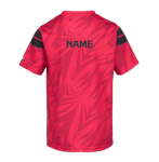 Maillot Cycliste Enfant OWAYO Rouge Manches Courtes - Taille M - Polyester Sportif