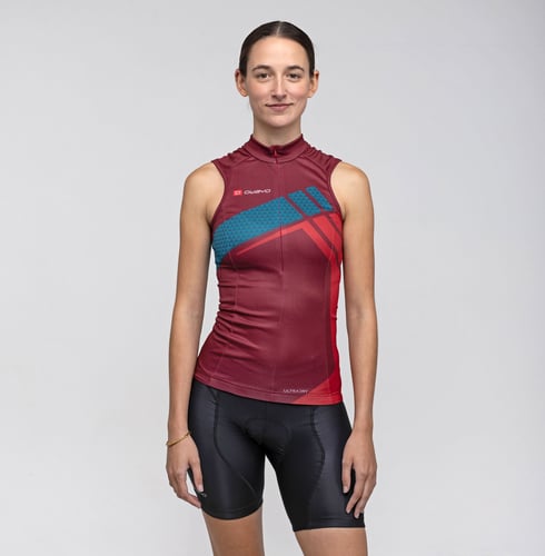 Sleeveless cycling shirts hot sale