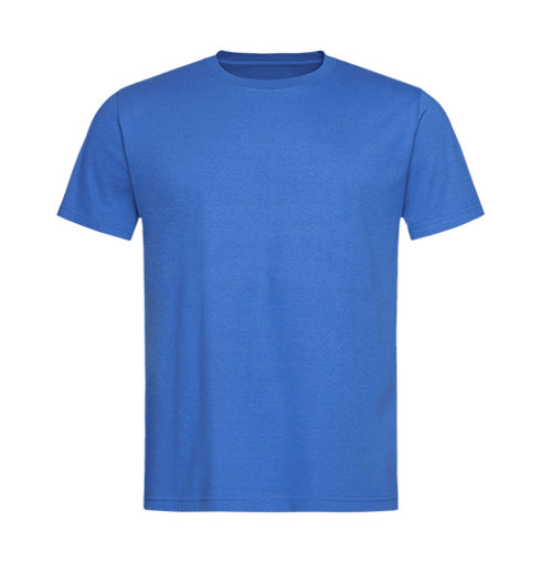 T-shirt round neck short sleeves in organic cotton