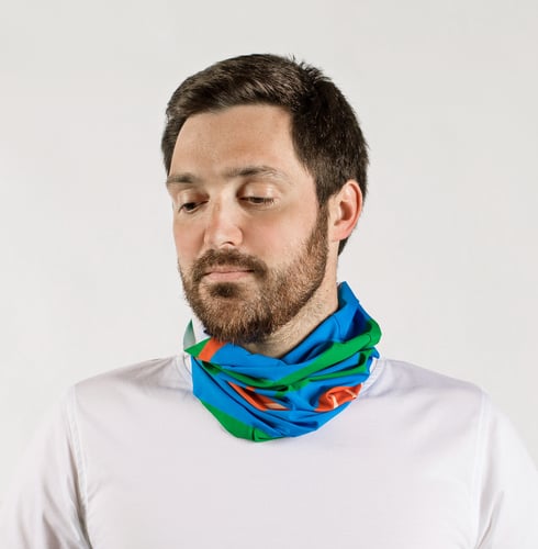 Roze Camouflage Bandana - Buff, Col & Nekwarmer Roze Camouflage Bandana - Buff, Col & Nekwarmer